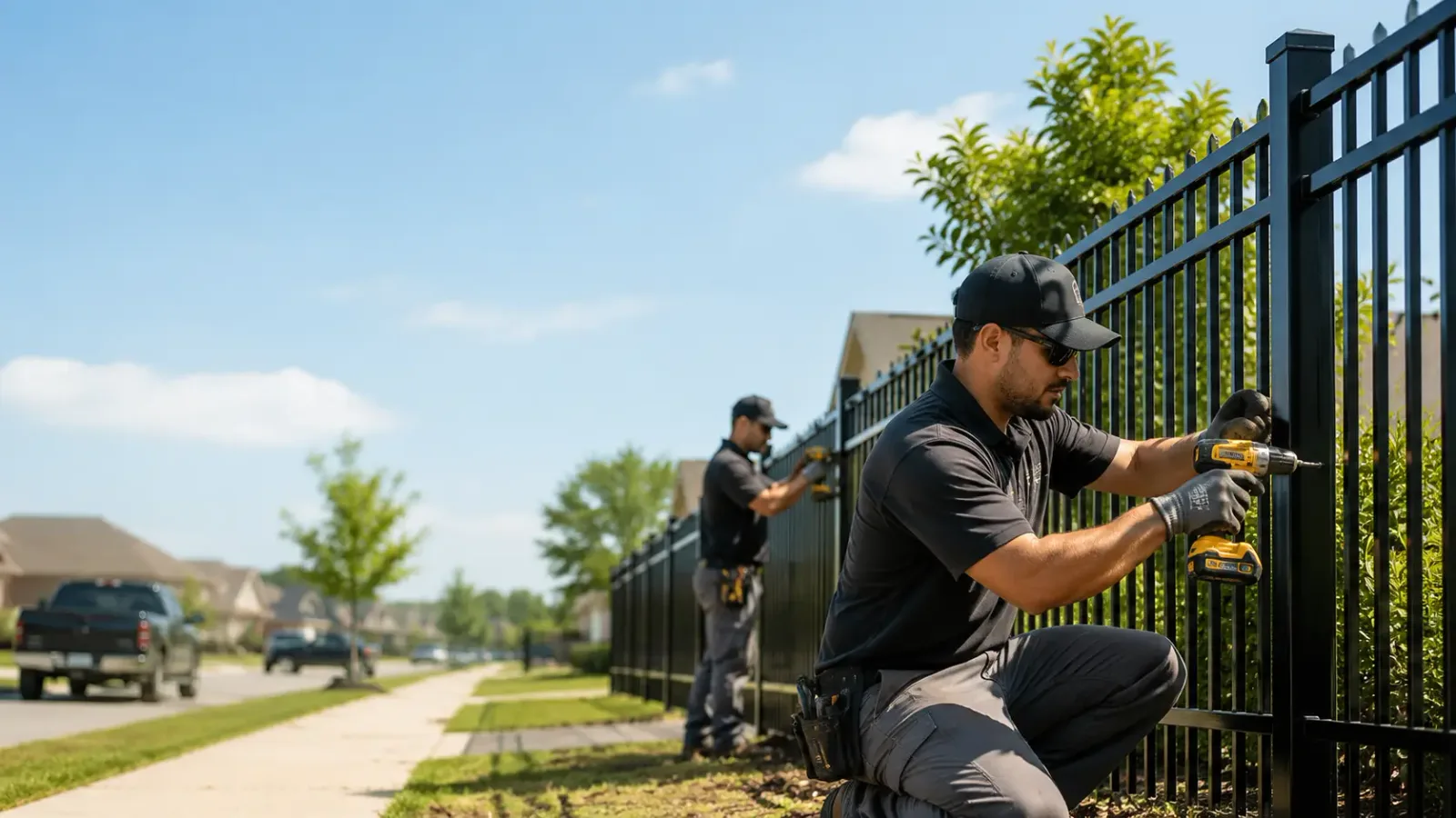 Metal Fence Installation in Harris, IA